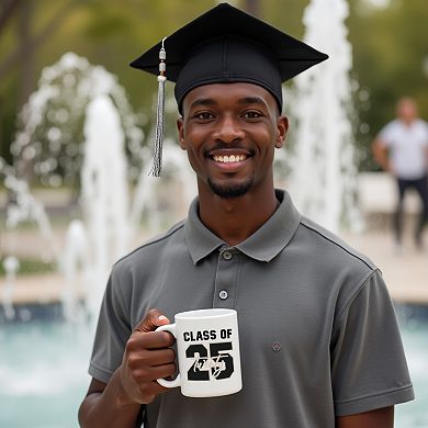 Class of 2025 Graduation Coffee Mugs, Graduation Gifts for Him or Her 11oz