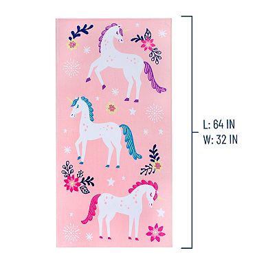 Magical Unicorns 100% Cotton Beach Towel
