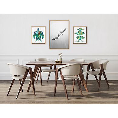Sylvie Sea Turtle, Turtle Family and MCM Sea Turtle Framed Canvas Art Set by Various Artists