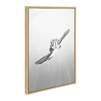 Sylvie Sea Turtle, Turtle Family and MCM Sea Turtle Framed Canvas Art Set by Various Artists
