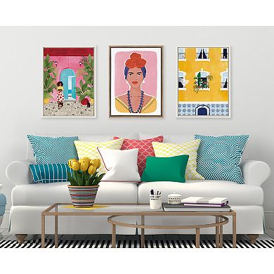 Sylvie Opportunities and Lisbon Framed Canvas Art Set by Maja Tomljanovic