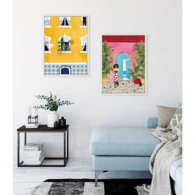 Sylvie Opportunities and Lisbon Framed Canvas Art Set by Maja Tomljanovic