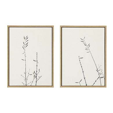 Sylvie Retro Tennessee Botanicals Framed Canvas by Stephanie Klatt