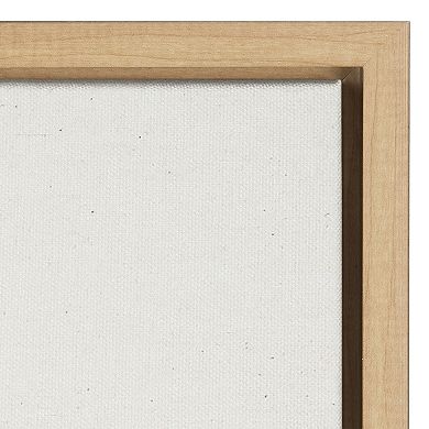 Sylvie Still Life Sketched Botanical Flower Vase Framed Canvas Set by The Creative Bunch Studio