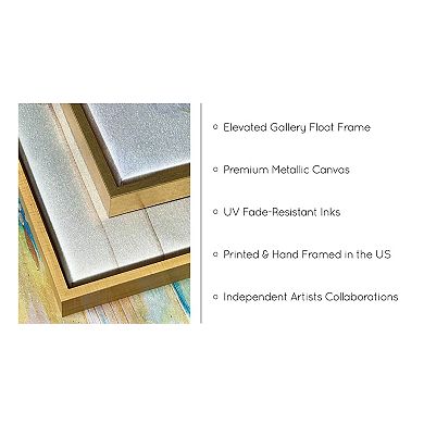 Sylvie Minimal Blooms 1 and 2 Framed Canvas by Alicia Bock
