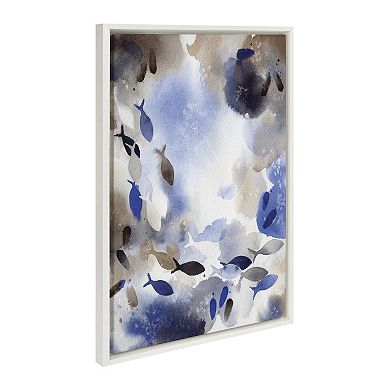 Sylvie Obstacles, Adventure and Nourish Framed Canvas Art Set by Janet Meinke-Lau