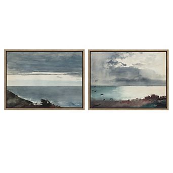 Sylvie Winslow Homer Framed Canvas by The Art Institute of Chicago