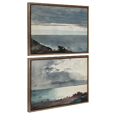 Sylvie Winslow Homer Framed Canvas by The Art Institute of Chicago