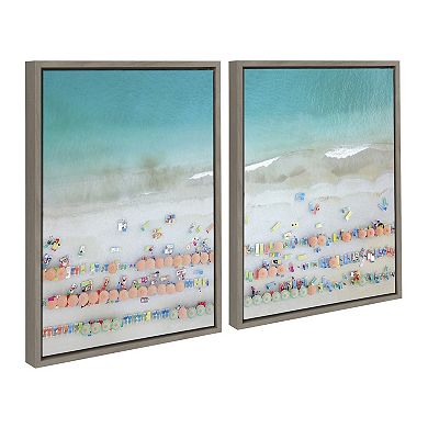 Sylvie Monterosso 6 Framed Canvas Set by Rachel Bolgov