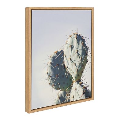 Sylvie Cactus Framed Canvas Art Set by Stephanie Klatt