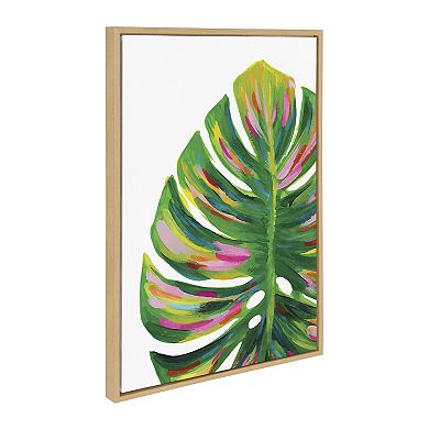 Sylvie EV Monstera, 582 Monstera and Monstera Leaves Framed Canvas Art Set by Various Artists