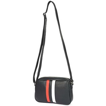 Luxura Stripe Crossbody Bag