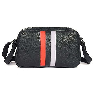Luxura Stripe Crossbody Bag