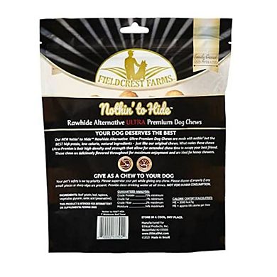 Fieldcrest Farms Nothin' to Hide 7" Wishbone Beef Flavor Ultra Premium Dog Chews (Count of 2)