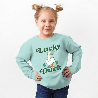 Lucky Duck Toddler Graphic Sweatshirt