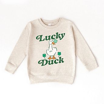 Lucky Duck Toddler Graphic Sweatshirt