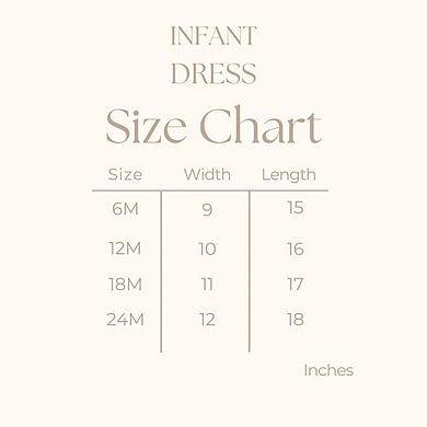 Little Blessing Heart Infant Girl Dress