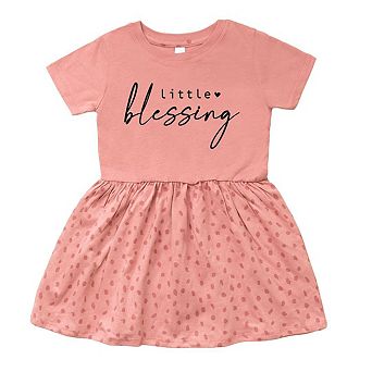 Little Blessing Heart Infant Girl Dress