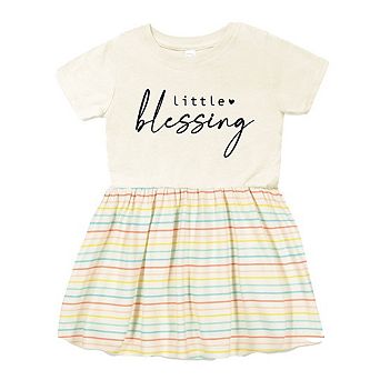 Little Blessing Heart Infant Girl Dress