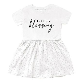 Little Blessing Heart Infant Girl Dress
