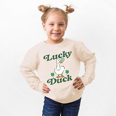 Lucky Duck Youth Ultra-Soft Graphic Sweatshirt