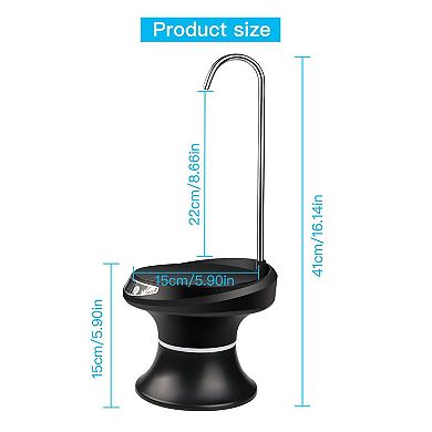 USB Charging Wireless Electric Pump Outdoor Water Bottle Pump