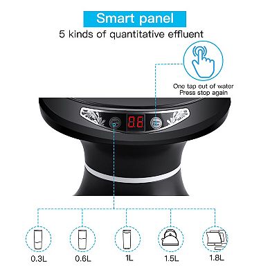 USB Charging Wireless Electric Pump Outdoor Water Bottle Pump