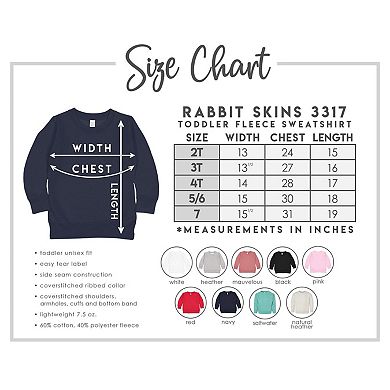 You're My Lucky Charm Clovers Toddler Graphic Sweatshirt