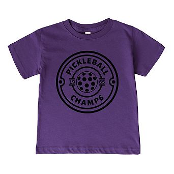 Pickleball Champs Youth Short Sleeve Graphic Tee