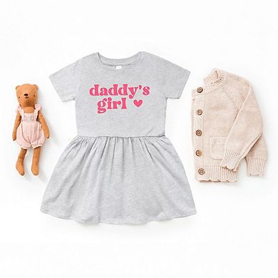 Daddy's Girl Heart Infant Girl Dress