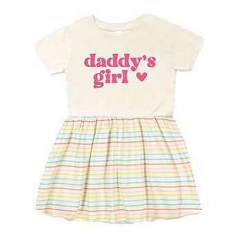 Daddy's Girl Heart Infant Girl Dress