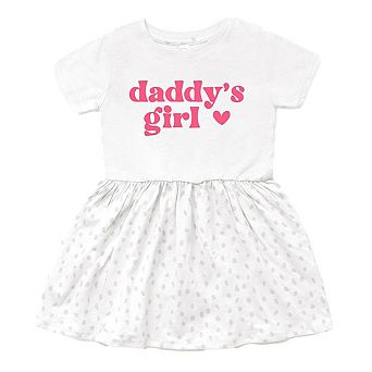 Daddy's Girl Heart Infant Girl Dress