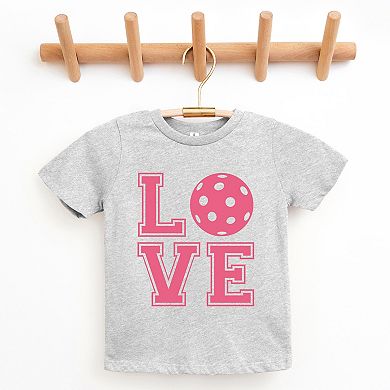 The Juniper Shop Pickleball Love Youth Short Sleeve Tee