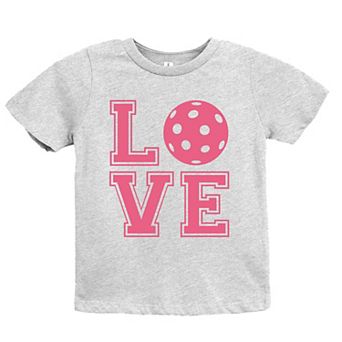 The Juniper Shop Pickleball Love Youth Short Sleeve Tee