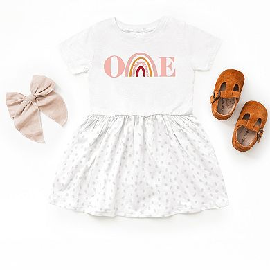 The Juniper Shop One Rainbow Infant Dress