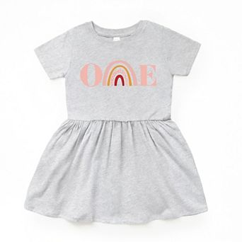 The Juniper Shop One Rainbow Infant Dress