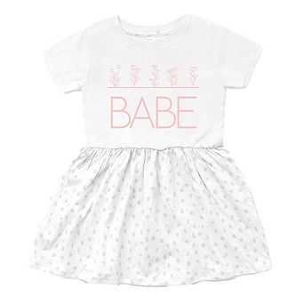 The Juniper Shop Babe Flowers Infant Dress
