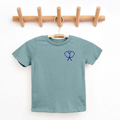 The Juniper Shop Blue Willow Bunny Flutter Sleeve Tee