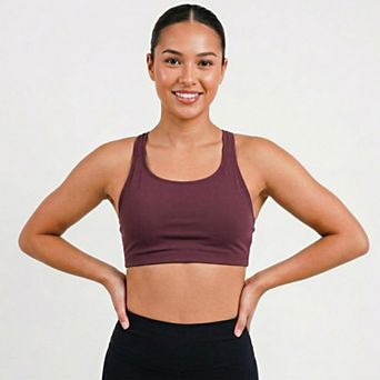 Racerback Swim Bra with Removable Cups