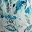 Turquoise Mixed Leaves