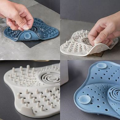 Bathroom Drain Strainer Hair Catcher Sink Filter 8 Pcs