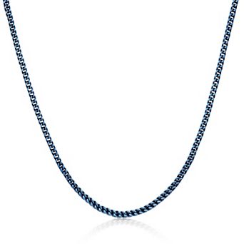 Men's LYNX Ion-Plated Stainless Steel 4 mm Foxtail Chain Necklace
