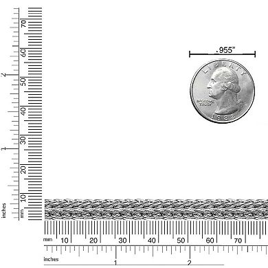 Men's LYNX Stainless Steel Foxtail Chain Bracelet