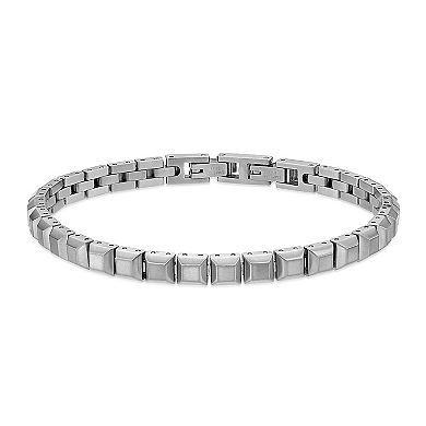 Men's LYNX Stainless Steel Matte Finish Bracelet