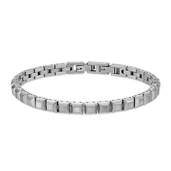 Men's LYNX Stainless Steel Matte Finish Bracelet