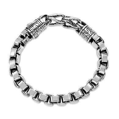 Men's LYNX Stainless Steel Antique Finish Bracelet