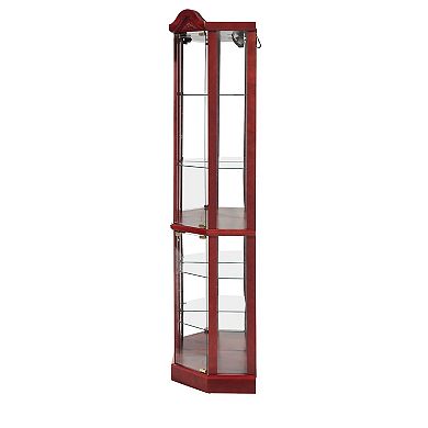 16.73 in. Display Cabinet with 2 Glass Doors
