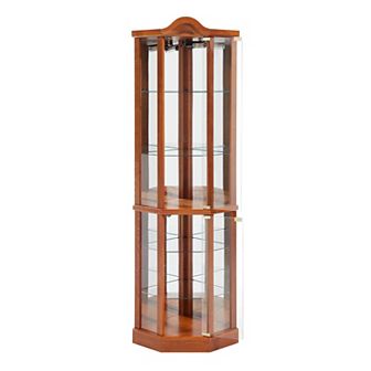 16.73 in Display Cabinet with 2 Glass Doors