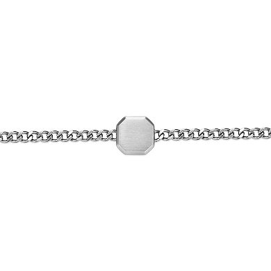 Men's LYNX Stainless Steel Satin Finish Bracelet