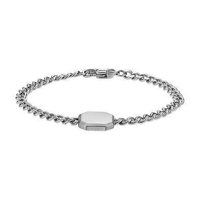 Men's LYNX Stainless Steel Satin Finish Bracelet